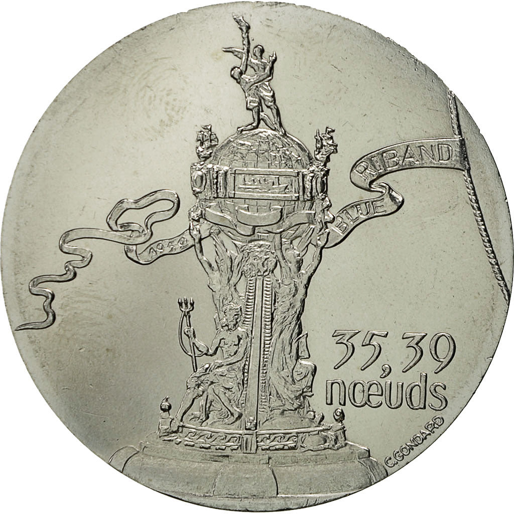Frankreich, Medal, Compagnie Générale Transatlantique, United States, C.