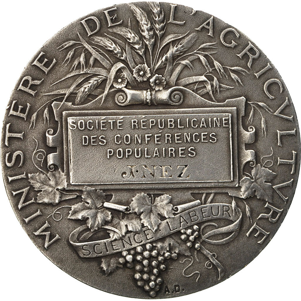 Frankreich, Medal, Société Républicaine des Conférences Populaires