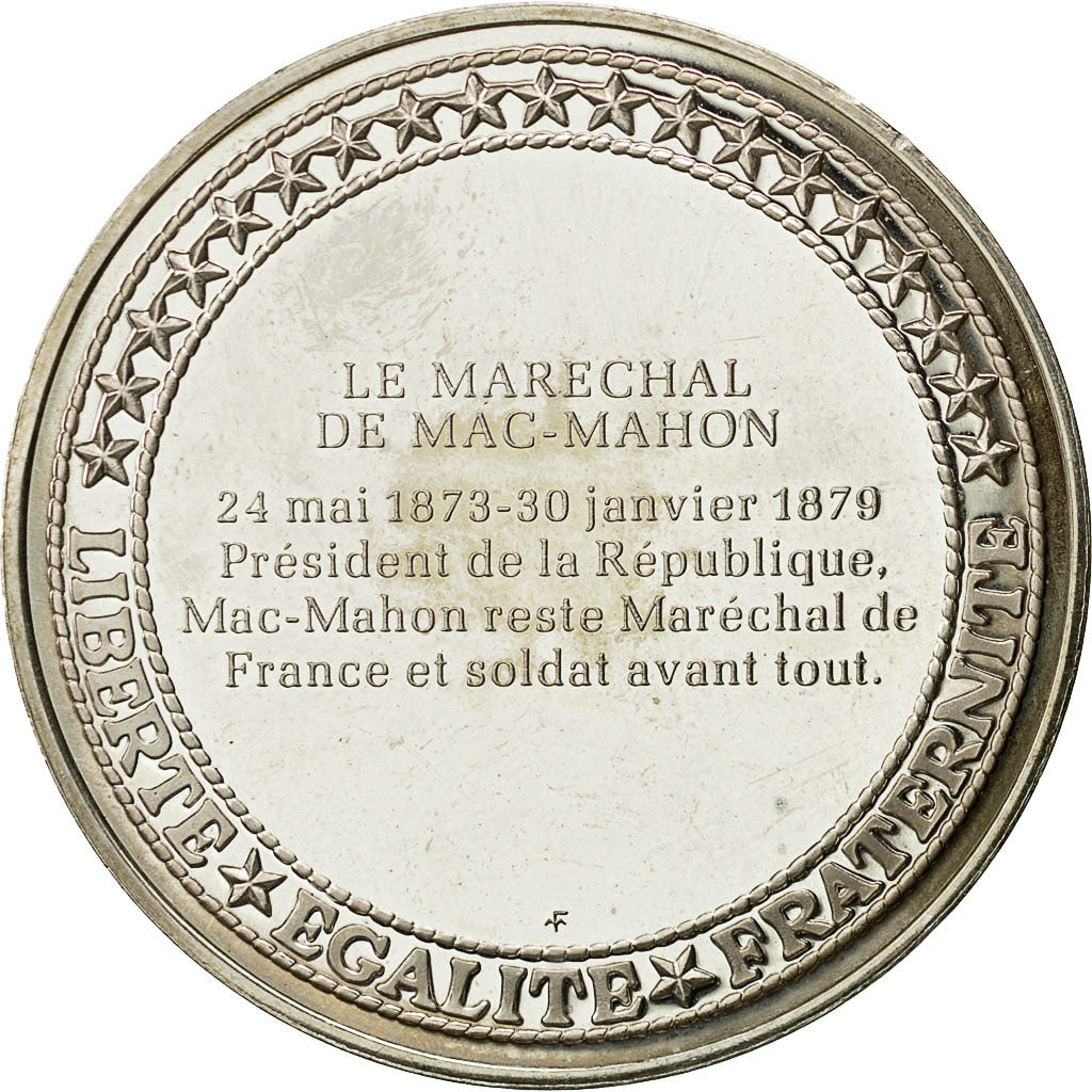 Francja, Medal, Les Présidents de la République, Patrice de Mac-Mahon, MS(64)