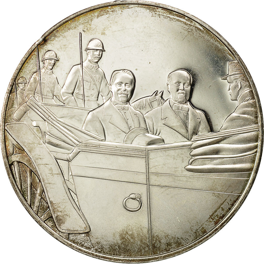 Frankreich, Medal, Les Présidents de la République, Paul Deschanel, UNZ+