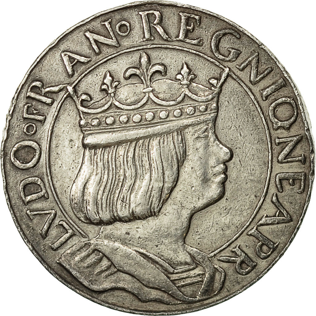 France, Token, Silver pattern of gold Ducat of Naples, Louis XII, Silver, MS(63)