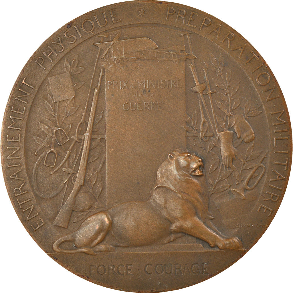 France, Médaille, Préparation Militaire, Prix du Ministre de la Guerre