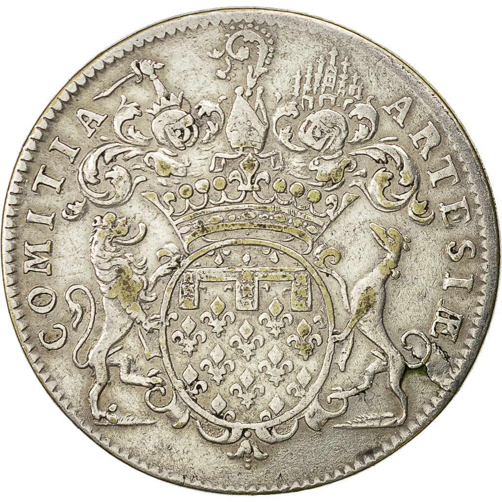 Francia, Token, Louis XV, Etats d'Artois, Emission de 1732, BB+, Argento