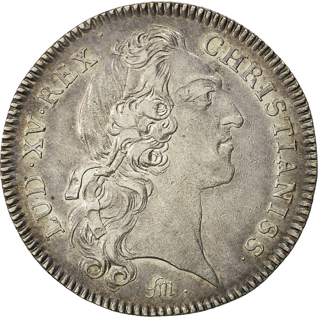 France, Jeton, Louis XV, Trésor Royal, 1747, Argent, TTB+, Feuardent:2071