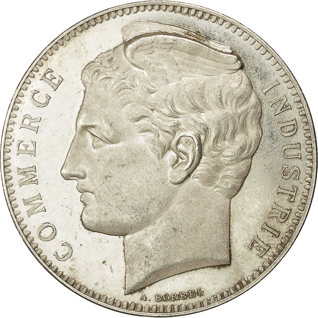 Francia, Medal, Commerce et Industrie, Henri Devilder, Undated, Borrel.A, SPL-