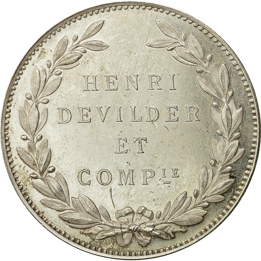 Francia, Medal, Commerce et Industrie, Henri Devilder, Undated, Borrel.A, SPL-