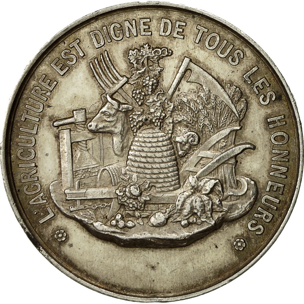 France, Medal, Troisième République, Société des Agriculteurs du Nord