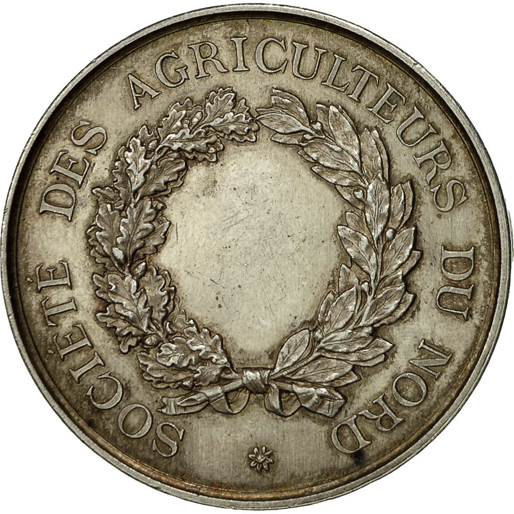 France, Medal, Troisième République, Société des Agriculteurs du Nord
