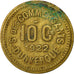 Francia, Token, 10 Centimes, Société des Commerçants de Dunkerque, 1922, BB