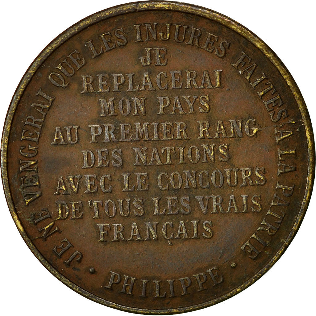 Francia, medaglia, Philippe, Duc d'Orléans, 1899, BB+, Bronzo