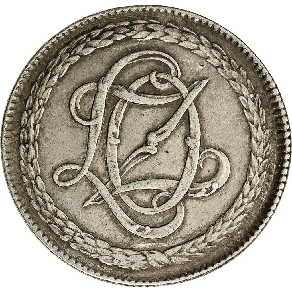 Frankreich, betaalpenning, Noblesse de Bretagne, Famille Loz, Silber, SS+
