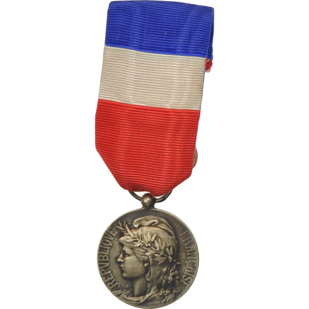 France, Honneur-Travail, République Française, Medal, Very Good Quality