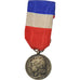 França, Honneur-Travail, République Française, Medal, Qualidade Muito Boa