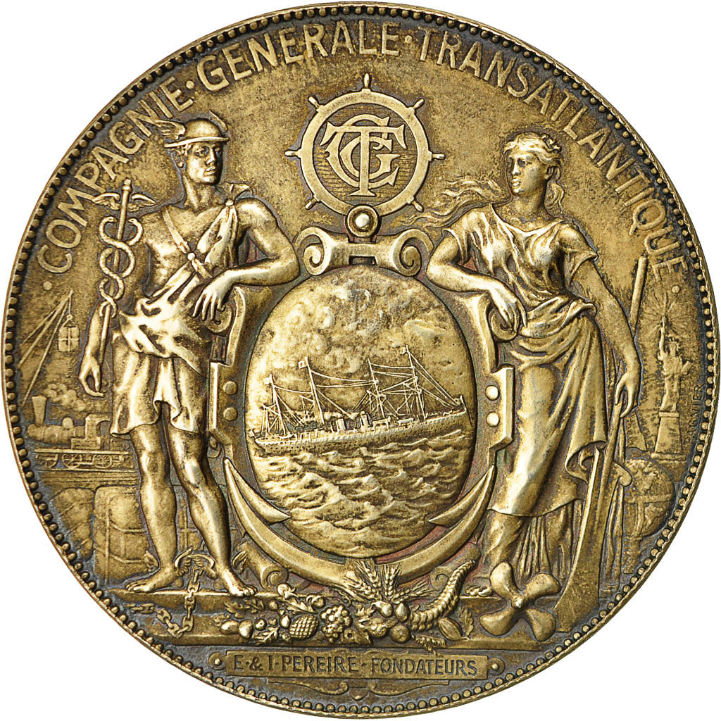 Algieria, Medal, Compagnie Générale Transatlantique, Conseil d'Administration
