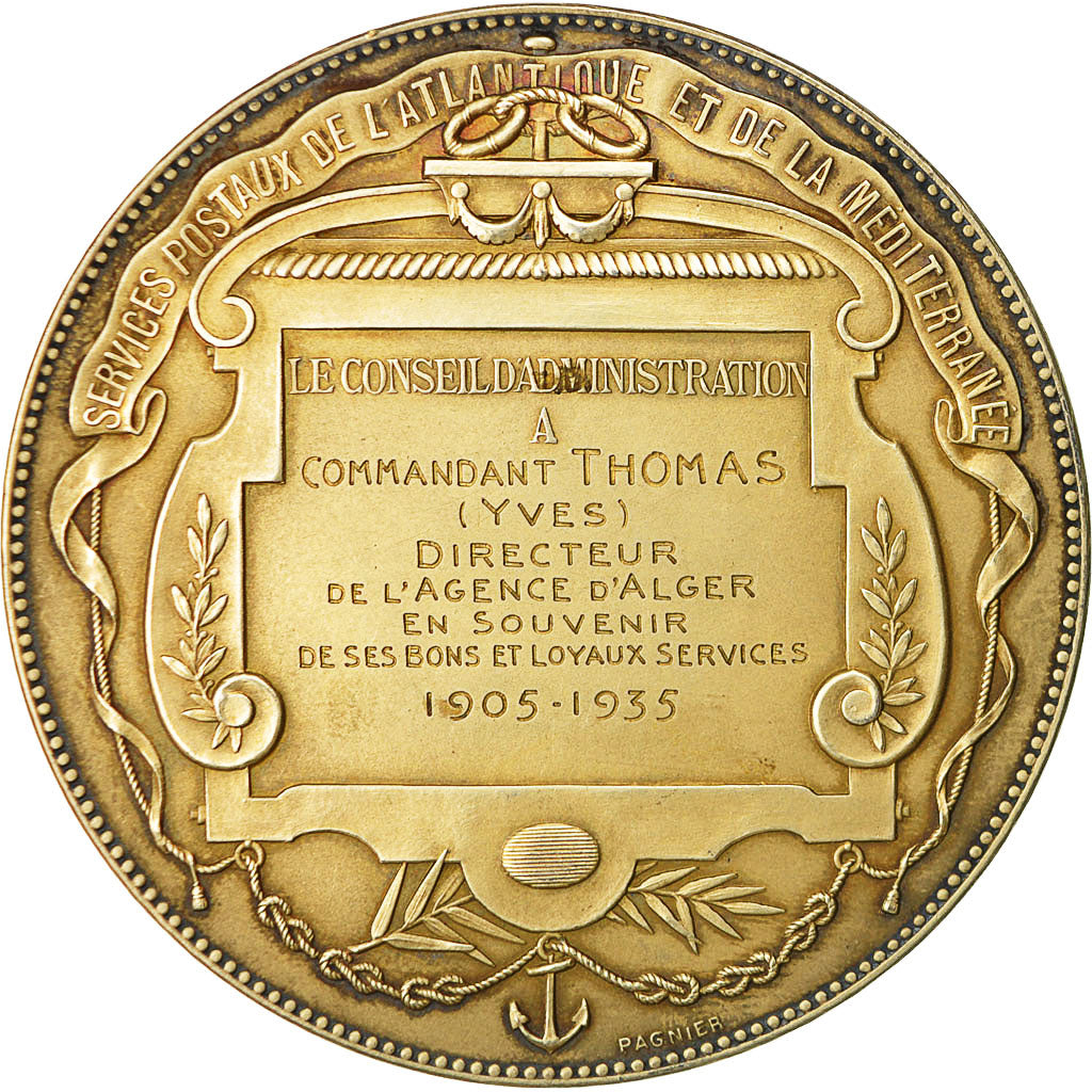 Algieria, Medal, Compagnie Générale Transatlantique, Conseil d'Administration