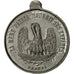 França, medalha, 1848, Estanho, AU(55-58)
