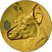 Algeria, medaglia, Exposition Canine d'Alger, 1934, BB+, Bronzo dorato
