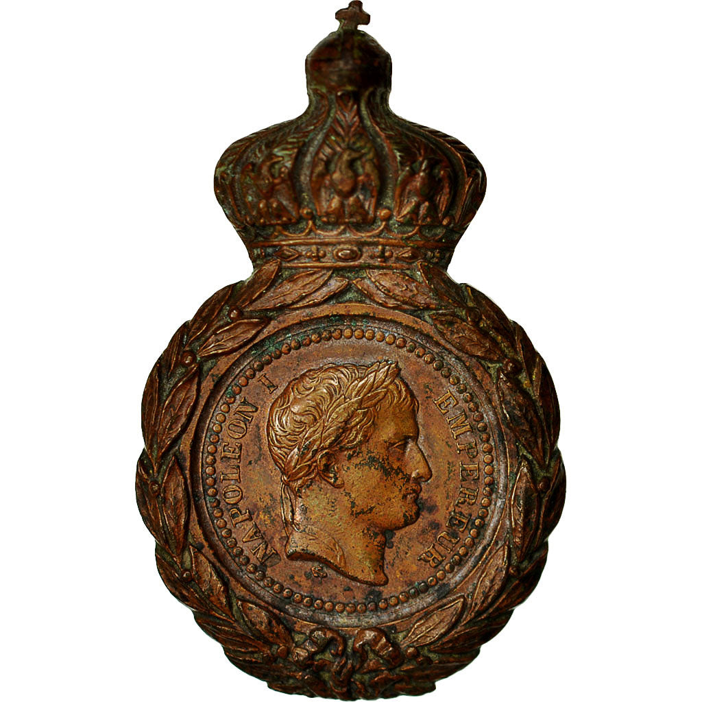 France, Médaille de Saint Hélène, Médaille, 1857, Good Quality, Bronze, 32
