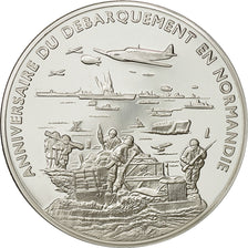 Francia, medaglia, Anniversaire du Débarquement de Normandie, FDC, Copper