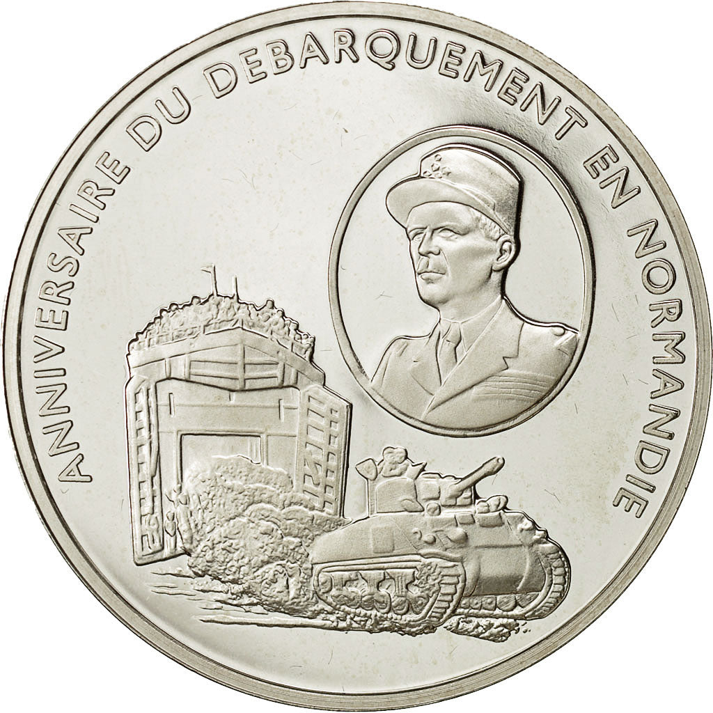 Frankreich, Medaille, Anniversaire du Débarquement de Normandie, Chars, STGL