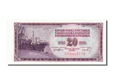 Banknote, Yugoslavia, 20 Dinara, 1974, UNC(65-70)