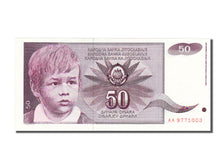 Biljet, Joegoslaviëe, 50 Dinara, 1990, NIEUW