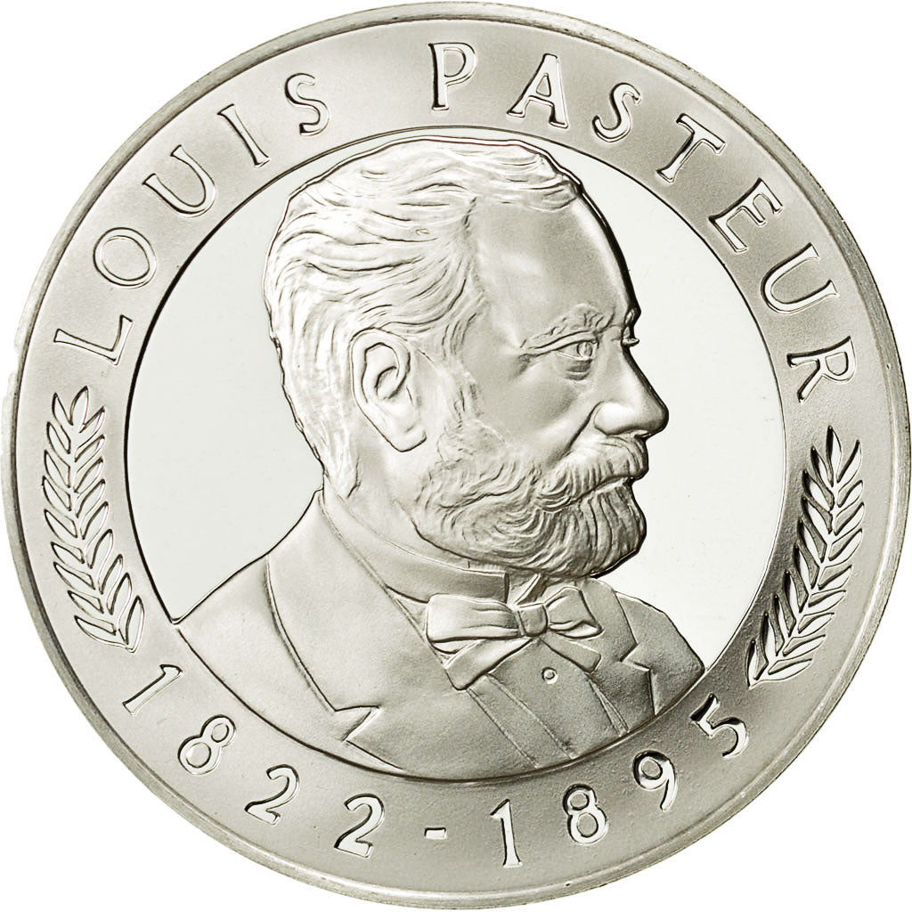 France, Medal, 100ème Anniversaire de la Mort de Louis Pasteur, MS(65-70)