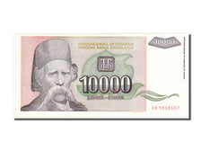 Biljet, Joegoslaviëe, 10,000 Dinara, 1993, NIEUW