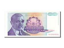 Banknot, Jugosławia, 500,000,000 Dinara, 1993, UNC(65-70)