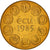 France, Medal, Ecu Europa, Marianne, 1985, Rodier, MS(64), Gilt Bronze