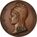 France, Medal, Gouvernement Provisoire, 1848, Caqué, MS(60-62), Copper