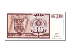 Banknote, Bosnia - Herzegovina, 10 Dinara, 1992, UNC(65-70)