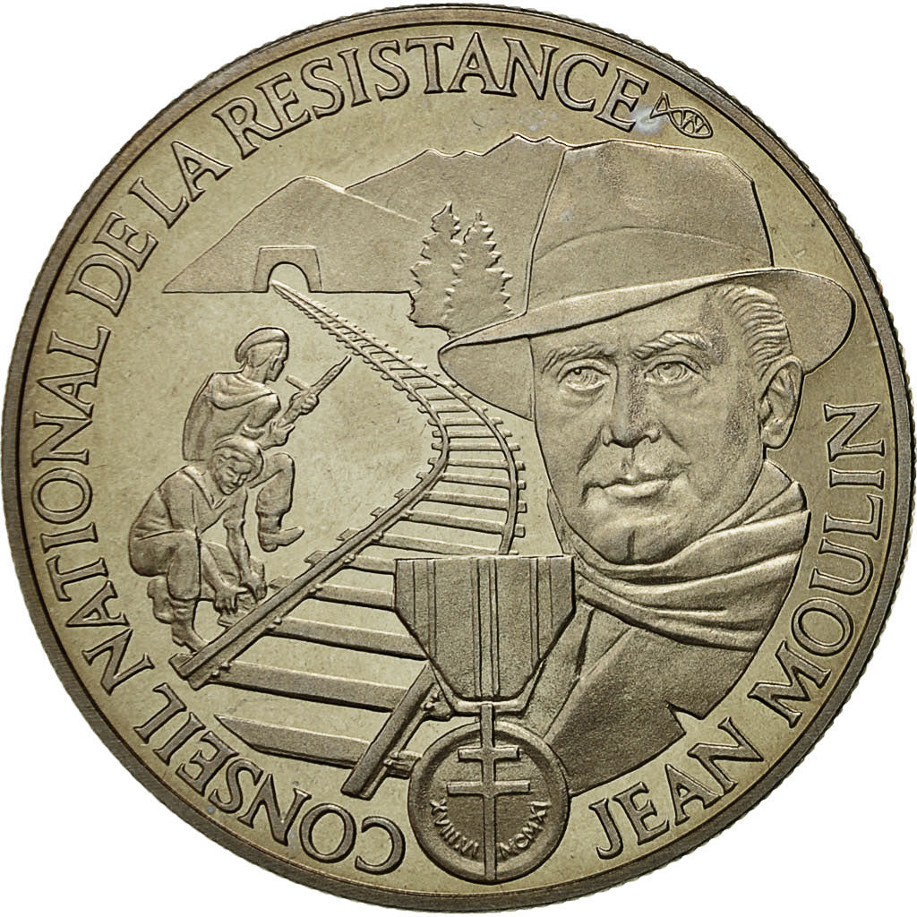 Francia, medaglia, Seconde Guerre Mondiale, Conseil National de la Résistance