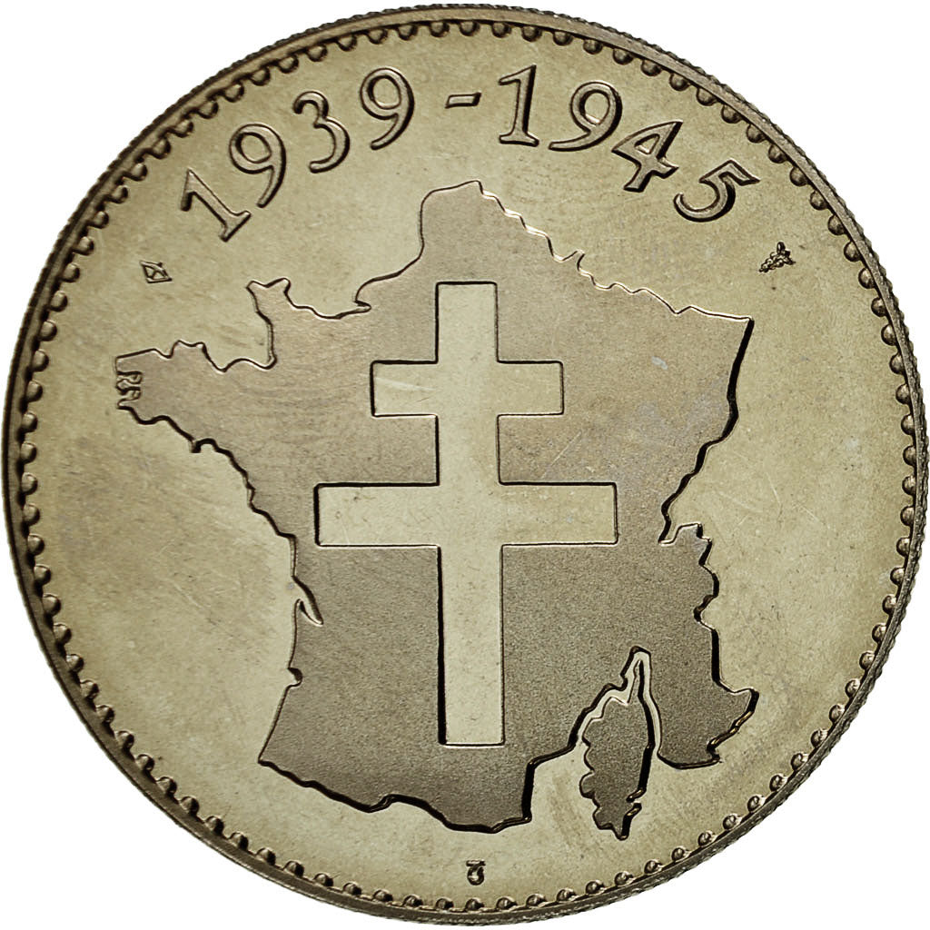 Francia, medaglia, Seconde Guerre Mondiale, Conseil National de la Résistance