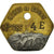 Francia, Token, Compagnie des Mines de Bruay, Fosse N° 4E, SPL-, Ottone