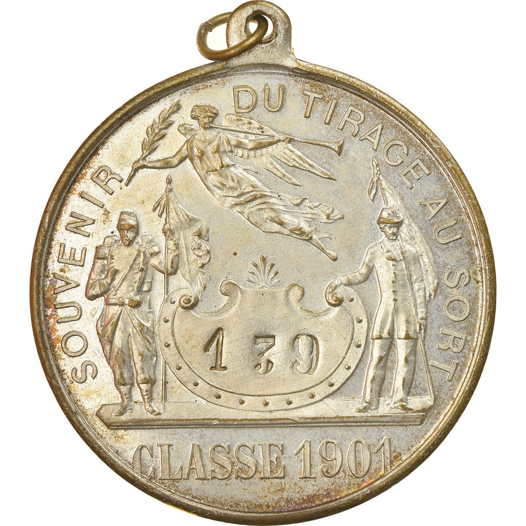 Frankreich, Medaille, Troisième République, Souvenir du Tirage au Sort