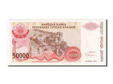 Geldschein, Kroatien, 50,000 Dinara, 1993, UNZ
