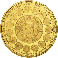 Francja, Medal, L'Europe des XXVII, Veme République, 2008, MS(65-70), Pokryty