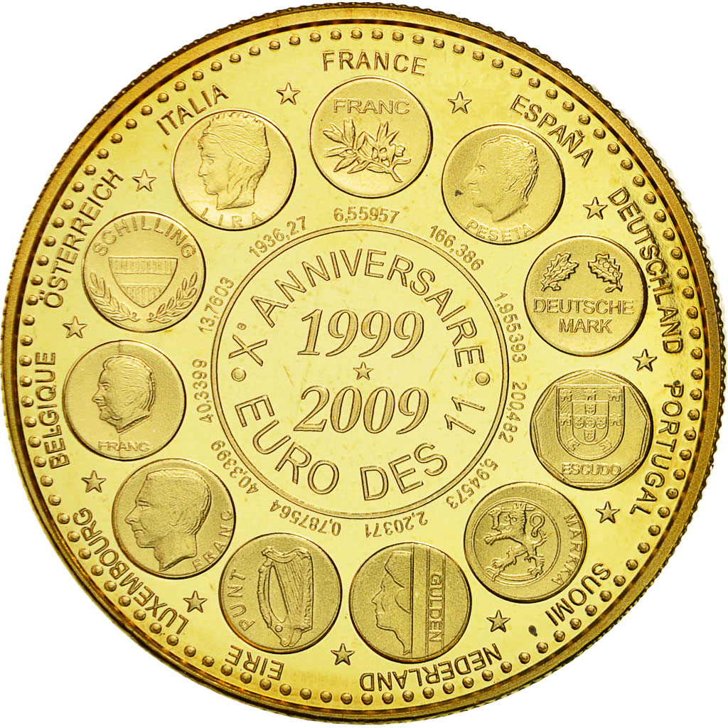 France, Medal, Xème Anniversaire 