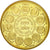 France, Medal, Xème Anniversaire "Euro des 11", 2009, MS(65-70), Gilt Bronze