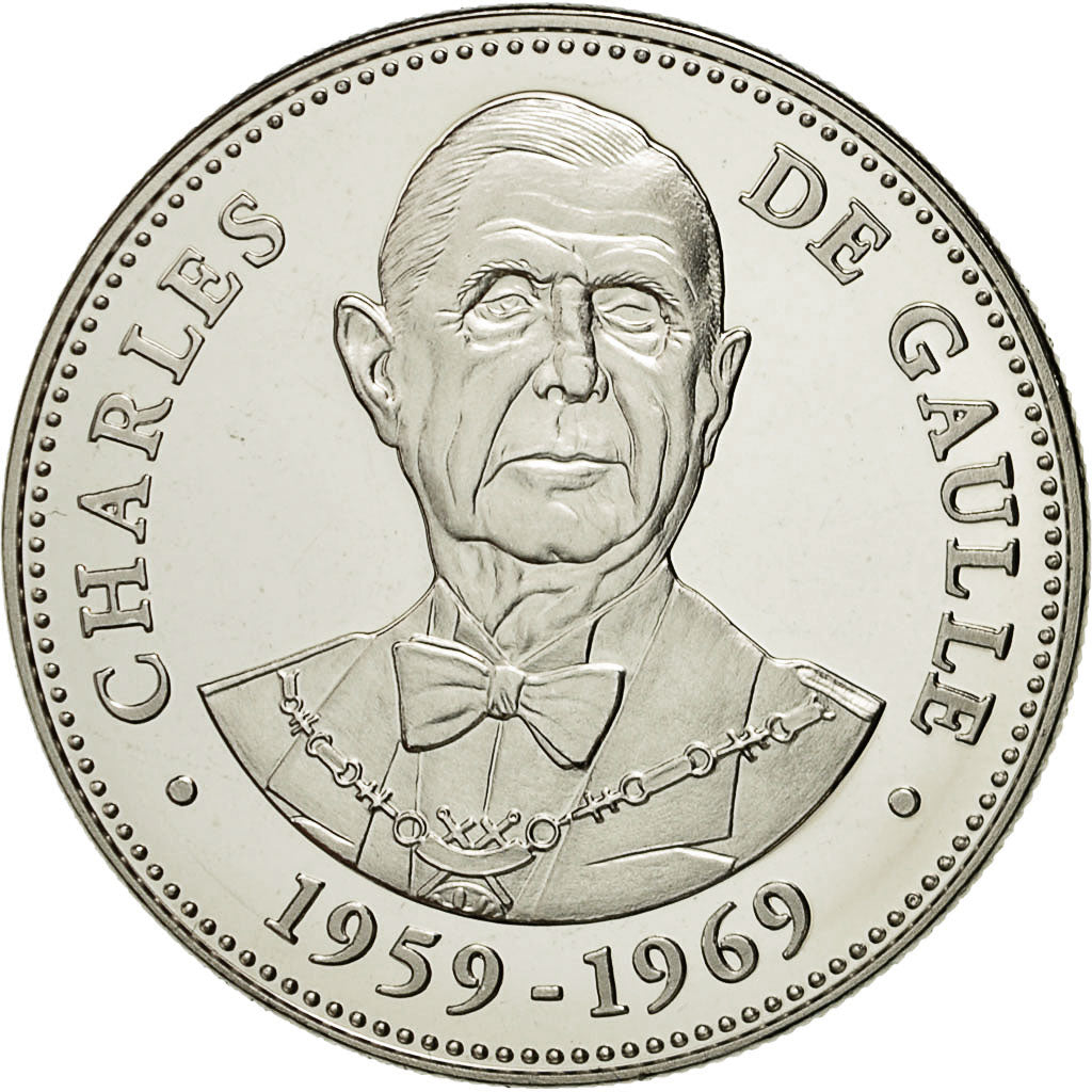 Francja, Medal, Les Présidents de la République, Charles De Gaulle, MS(65-70)