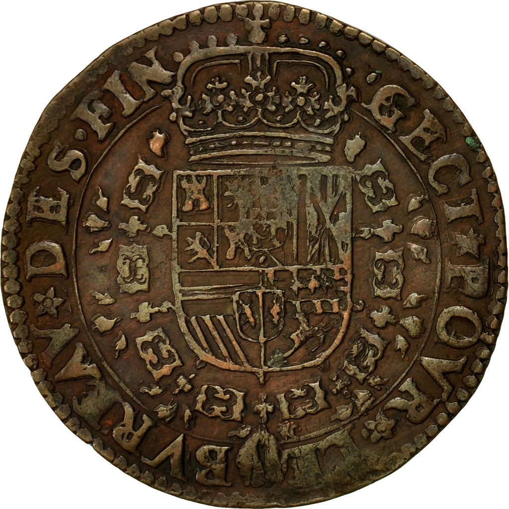 Belgium, Token, Flandres, Charles II d'Espagne, Bureau des Finances, 1678