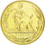 France, Medal, Ecu Europa, Europe Assise, 1983, Rodier, MS(65-70), Gilt Bronze