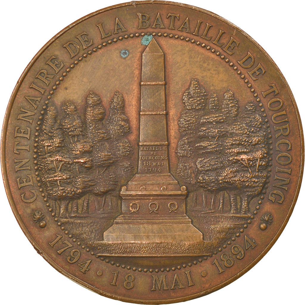 France, Médaille, Centenaire de la Bataille de Tourcoing, Politics, Society