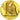 France, Medal, L'Empereur Napoléon Abdique, Denon, Restrike, MS(64), Gilt
