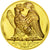 France, Medal, L'Empereur Napoléon Abdique, Denon, Restrike, MS(64), Gilt