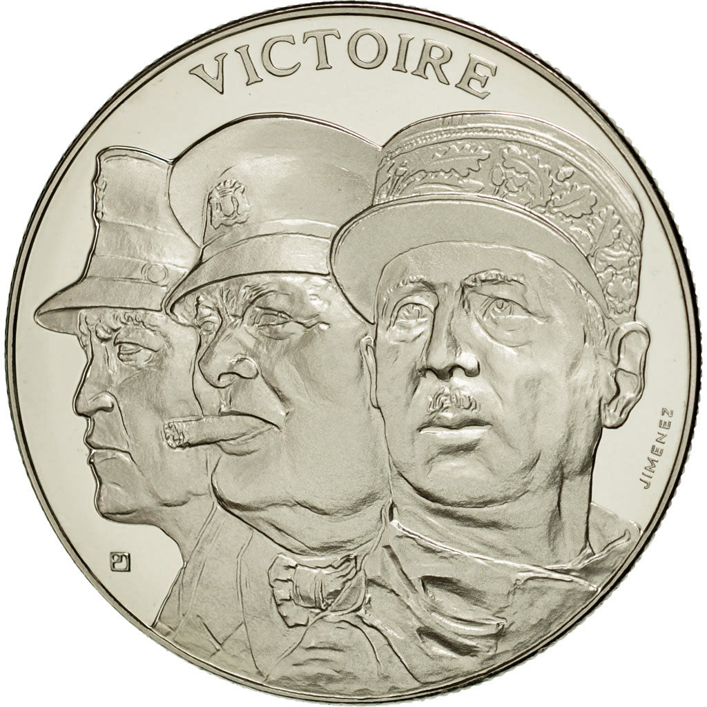 France, Medal, 1939-1945, Victoire, MS(65-70), Copper-nickel
