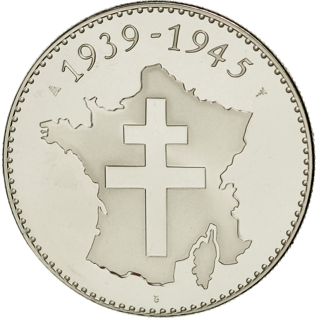 France, Medal, 1939-1945, Victoire, MS(65-70), Copper-nickel