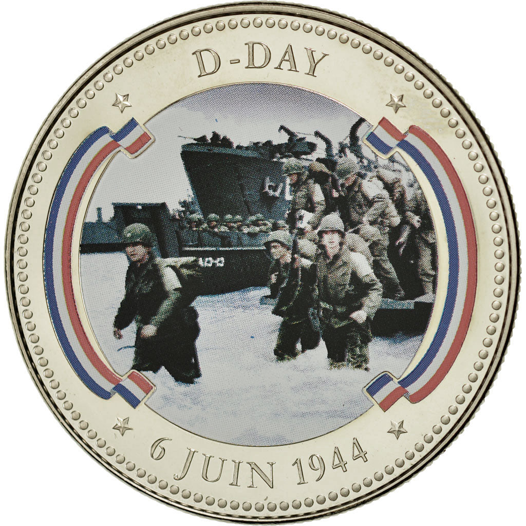 France, Medal, Seconde Guerre Mondiale, D-Day, MS(65-70), Copper-nickel