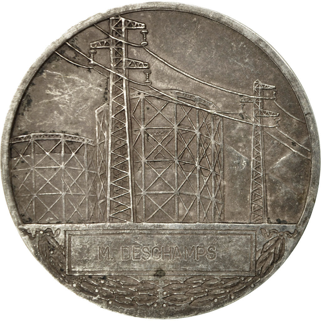 Frankreich, Medaille, Électricité de France et gaz de France, Dropsy, SS+